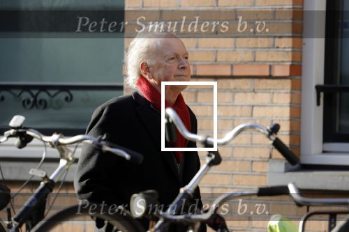Amsterdam 5 maart 2018 
Paul Haenen wandelend op straat in Amsterdam zuid