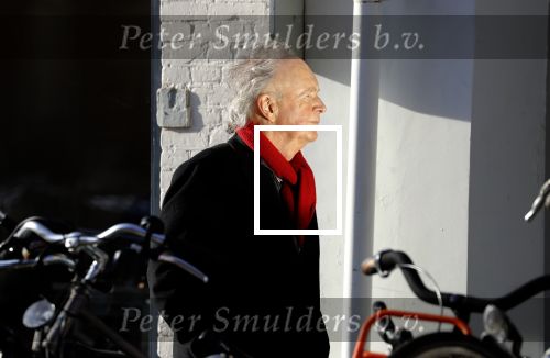 Amsterdam 5 maart 2018 
Paul Haenen wandelend op straat in Amsterdam zuid