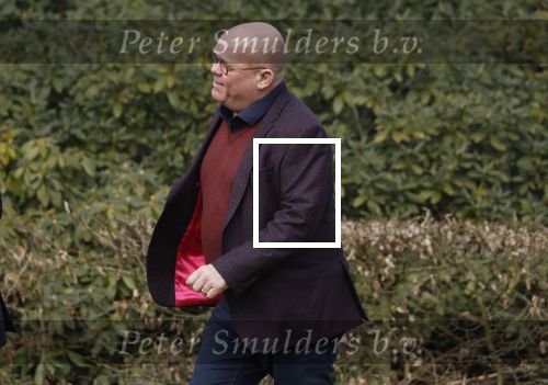 Leusden 6 maart 2018
Crematie Mies Bouwman in crematorium Leusden. Paul de Leeuw en Albert Verlinde