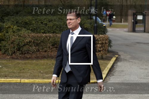 Leusden 6 maart 2018
Crematie Mies Bouwman in crematorium Leusden. Paul de Leeuw en Albert Verlinde