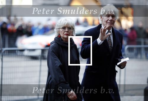 Amsterdam 3 februari 2018 
Prinses Beatrix viert haar 80e verjaardag in het paleis op de dam. Paul v Vliet  met zijn vrouw