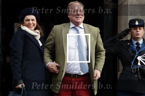 Amsterdam 3 februari 2018 
Prinses Beatrix viert haar 80e verjaardag in het paleis op de dam. Prins Carlos en Prinses Annemarie