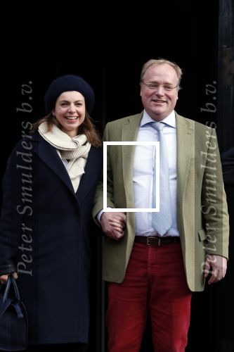 Amsterdam 3 februari 2018 
Prinses Beatrix viert haar 80e verjaardag in het paleis op de dam. Prins Carlos en Prinses Annemarie