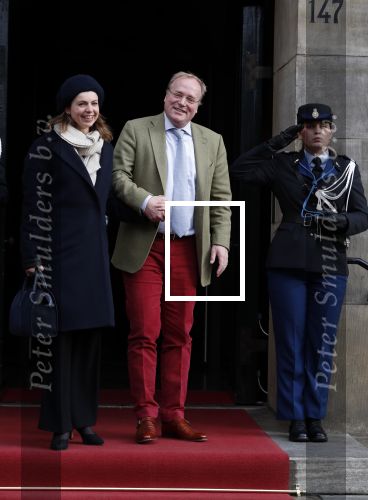 Amsterdam 3 februari 2018 
Prinses Beatrix viert haar 80e verjaardag in het paleis op de dam. Prins Carlos en Prinses Annemarie