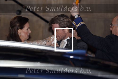 Amsterdam 3 februari 2018 
Prinses Beatrix viert haar 80e verjaardag in het paleis op de dam.
Prins Pieter Christiaan en Prinses Anita