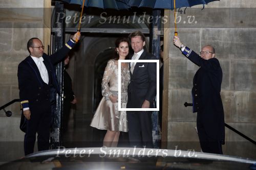 Amsterdam 3 februari 2018 
Prinses Beatrix viert haar 80e verjaardag in het paleis op de dam.
Prins Pieter Christiaan en Prinses Anita