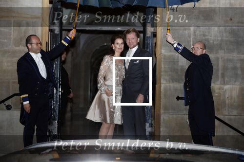 Amsterdam 3 februari 2018 
Prinses Beatrix viert haar 80e verjaardag in het paleis op de dam.
Prins Pieter Christiaan en Prinses Anita