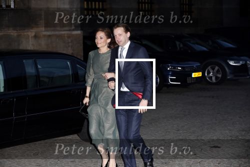 Amsterdam 3 februari 2018 
Prinses Beatrix viert haar 80e verjaardag in het paleis op de dam.
 Prins Floris en Prinses Aimee