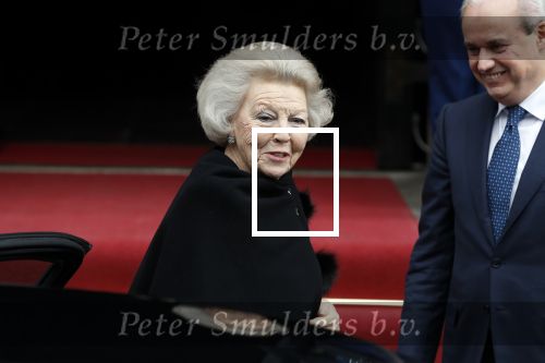 Amsterdam 3 februari 2018 
Prinses Beatrix viert haar 80e verjaardag in het paleis op de dam.