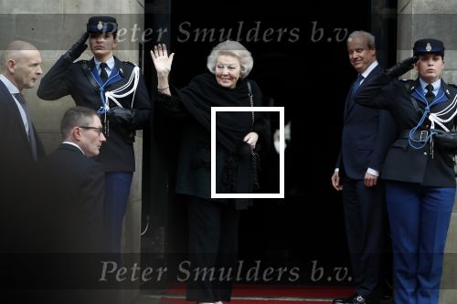 Amsterdam 3 februari 2018 
Prinses Beatrix viert haar 80e verjaardag in het paleis op de dam.