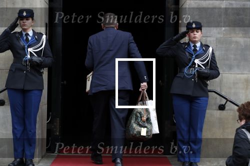Amsterdam 3 februari 2018 
Prinses Beatrix viert haar 80e verjaardag in het paleis op de dam.