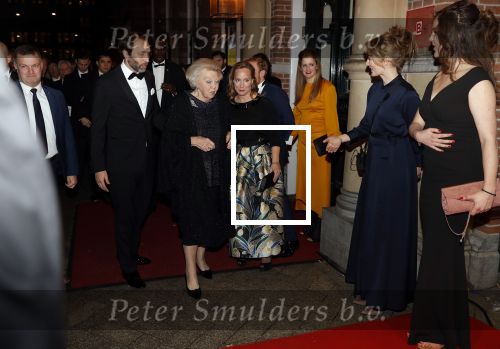 Amsterdam 5 maart 2018
Premiere bankier van het verzet in het de Lemar theater. Prinses Margarita en haar man Tjalling ten Cate ontvangen Prinses Beatrix