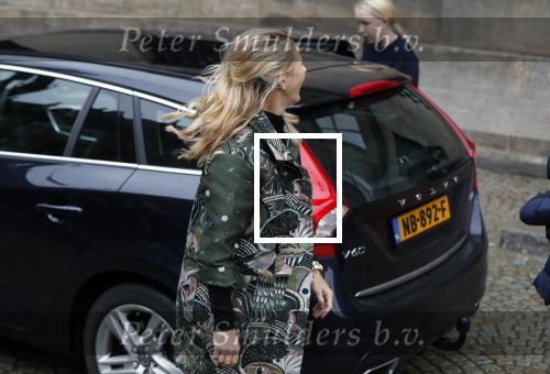 Amsterdam 3 februari 2018 
Prinses Beatrix viert haar 80e verjaardag in het paleis op de dam.
Prinses Mabel met haar kinderen Gravin Luana en Gravin Zaria