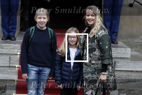 Amsterdam 3 februari 2018 
Prinses Beatrix viert haar 80e verjaardag in het paleis op de dam.
Prinses Mabel met haar kinderen Gravin Luana en Gravin Zaria