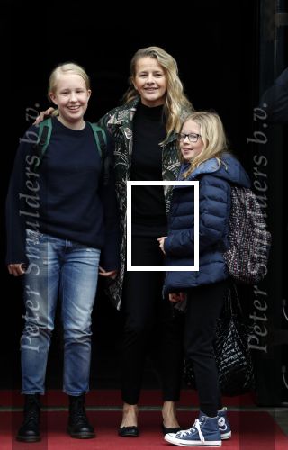 Amsterdam 3 februari 2018 
Prinses Beatrix viert haar 80e verjaardag in het paleis op de dam.
Prinses Mabel met haar kinderen Gravin Luana en Gravin Zaria
