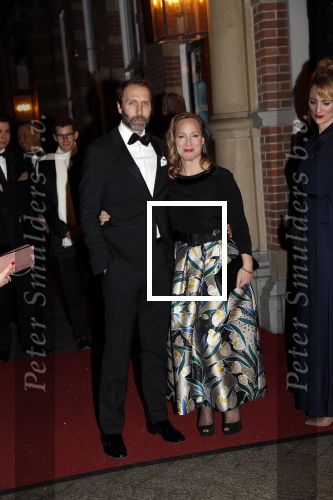 Amsterdam 5 maart 2018
Premiere bankier van het verzet in het de Lemar theater. Prinses Margarita en haar man Tjalling ten Cate ontvangen Prinses Beatrix