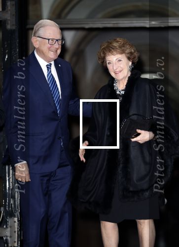 Amsterdam 3 februari 2018 
Prinses Beatrix viert haar 80e verjaardag in het paleis op de dam.
Prinses Margriet en Pieter van Vollenhoven