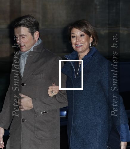 Amsterdam 3 februari 2018 
Prinses Beatrix viert haar 80e verjaardag in het paleis op de dam.
Prins Maurits en Prinses Marilene