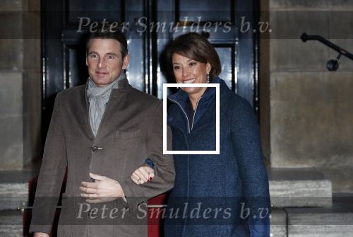 Amsterdam 3 februari 2018 
Prinses Beatrix viert haar 80e verjaardag in het paleis op de dam.
Prins Maurits en Prinses Marilene
