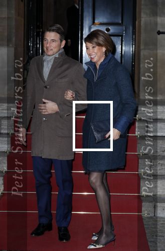 Amsterdam 3 februari 2018 
Prinses Beatrix viert haar 80e verjaardag in het paleis op de dam.
Prins Maurits en Prinses Marilene