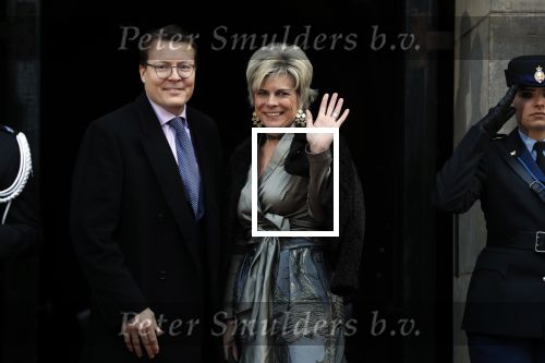 Amsterdam 3 februari 2018 
Prinses Beatrix viert haar 80e verjaardag in het paleis op de dam.
Prins Constantijn, Prinses Laurentien, Gravin Eloise, Graaf Claus Casimir en Gravin Leonore arriveren bij het Koninklijk Paleis op de Dam