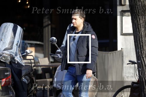 Amsterdam 21 februari 2018
Zanger QWuincy in amsterdam zuid