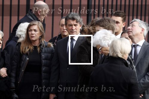 Rotterdam 20 februari 2018
Dienst voor overlijden /begrafenis Ruud Lubbers in de Laurentius Elisabeth Kathedraal. Ria Lubbers en haar familie