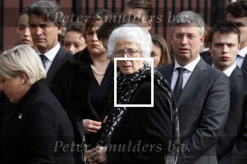 Rotterdam 20 februari 2018
Dienst voor overlijden /begrafenis Ruud Lubbers in de Laurentius Elisabeth Kathedraal. Ria Lubbers en haar familie