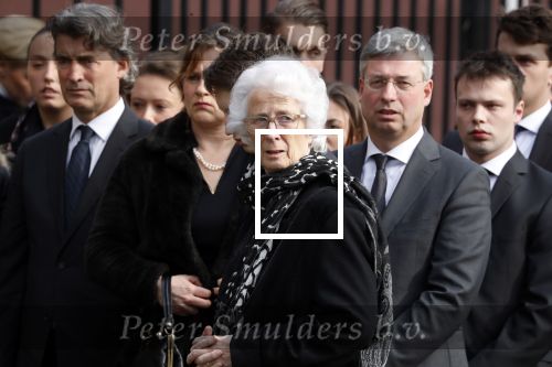 Rotterdam 20 februari 2018
Dienst voor overlijden /begrafenis Ruud Lubbers in de Laurentius Elisabeth Kathedraal. Ria Lubbers en haar familie