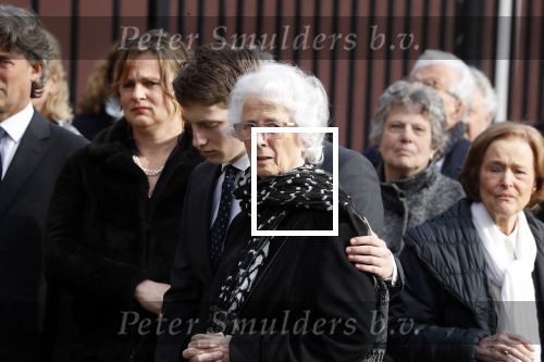 Rotterdam 20 februari 2018
Dienst voor overlijden /begrafenis Ruud Lubbers in de Laurentius Elisabeth Kathedraal. Ria Lubbers en haar familie
