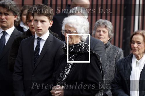 Rotterdam 20 februari 2018
Dienst voor overlijden /begrafenis Ruud Lubbers in de Laurentius Elisabeth Kathedraal. Ria Lubbers en haar familie