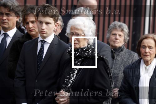 Rotterdam 20 februari 2018
Dienst voor overlijden /begrafenis Ruud Lubbers in de Laurentius Elisabeth Kathedraal. Ria Lubbers en haar familie