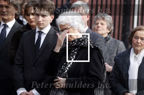 Rotterdam 20 februari 2018
Dienst voor overlijden /begrafenis Ruud Lubbers in de Laurentius Elisabeth Kathedraal. Ria Lubbers en haar familie
