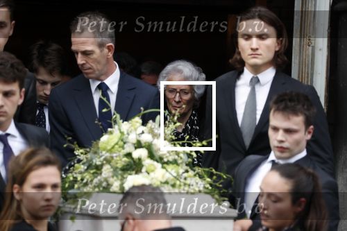 Rotterdam 20 februari 2018
Dienst voor overlijden /begrafenis Ruud Lubbers in de Laurentius Elisabeth Kathedraal. Ria Lubbers en haar familie
