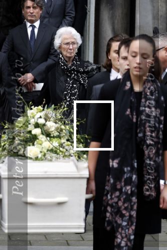 Rotterdam 20 februari 2018
Dienst voor overlijden /begrafenis Ruud Lubbers in de Laurentius Elisabeth Kathedraal. Ria Lubbers en haar familie