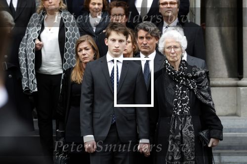 Rotterdam 20 februari 2018
Dienst voor overlijden /begrafenis Ruud Lubbers in de Laurentius Elisabeth Kathedraal. Ria Lubbers en haar familie
