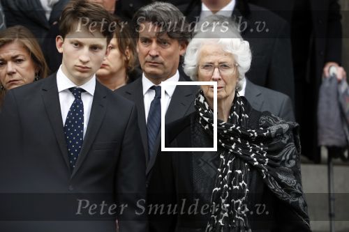 Rotterdam 20 februari 2018
Dienst voor overlijden /begrafenis Ruud Lubbers in de Laurentius Elisabeth Kathedraal. Ria Lubbers en haar familie