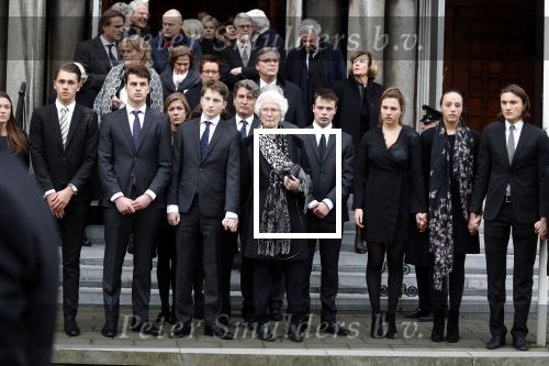 Rotterdam 20 februari 2018
Dienst voor overlijden /begrafenis Ruud Lubbers in de Laurentius Elisabeth Kathedraal. Ria Lubbers en haar familie