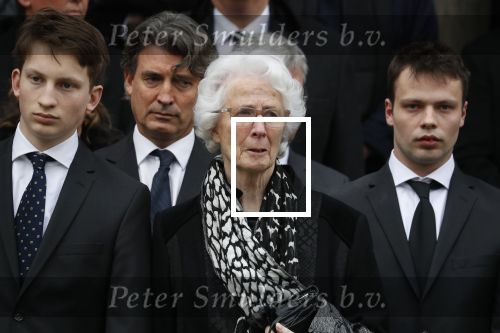 Rotterdam 20 februari 2018
Dienst voor overlijden /begrafenis Ruud Lubbers in de Laurentius Elisabeth Kathedraal. Ria Lubbers en haar familie