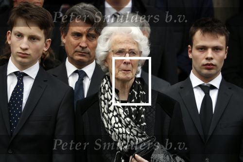 Rotterdam 20 februari 2018
Dienst voor overlijden /begrafenis Ruud Lubbers in de Laurentius Elisabeth Kathedraal. Ria Lubbers en haar familie