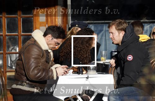 Amsterdam 7 februari 2018  
Robert de Hoog en Daniel de Ridder op terras