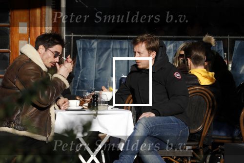 Amsterdam 7 februari 2018  
Robert de Hoog en Daniel de Ridder op terras