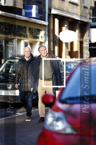 Amsterdam 11 maart 2018   
Roberto Payer op straat met ....