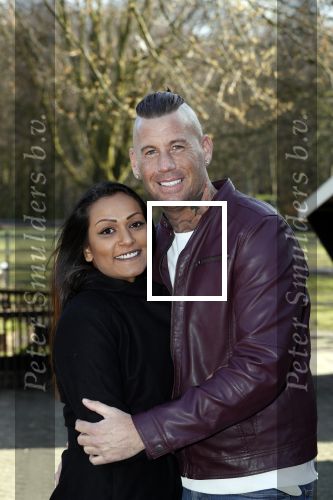 Den Haag 16 februari 2018 
Rolf Tangel met zijn nieuwe vriendin en zoontje
