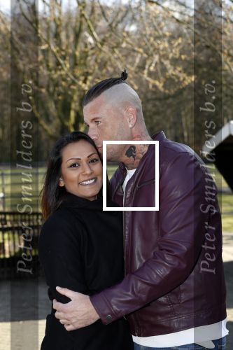 Den Haag 16 februari 2018 
Rolf Tangel met zijn nieuwe vriendin en zoontje