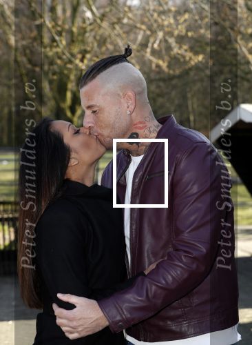 Den Haag 16 februari 2018 
Rolf Tangel met zijn nieuwe vriendin en zoontje