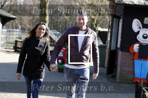 Den Haag 16 februari 2018 
Rolf Tangel met zijn nieuwe vriendin en zoontje
