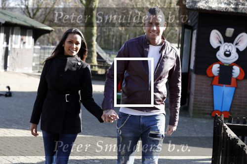 Den Haag 16 februari 2018 
Rolf Tangel met zijn nieuwe vriendin en zoontje