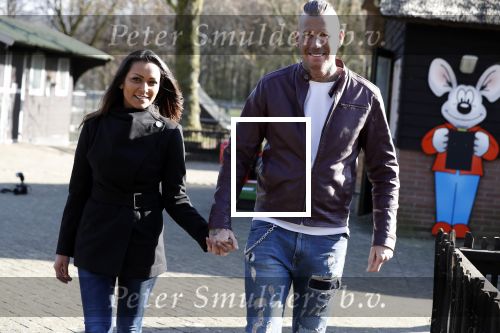 Den Haag 16 februari 2018 
Rolf Tangel met zijn nieuwe vriendin en zoontje