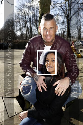 Den Haag 16 februari 2018 
Rolf Tangel met zijn nieuwe vriendin en zoontje